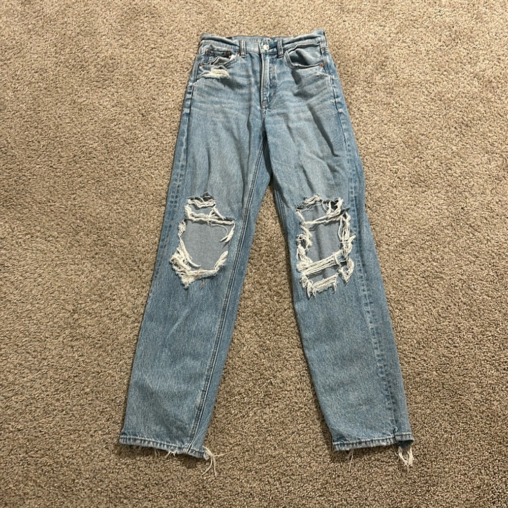 American Eagle Straight/Baggy Jean -  Womens Size 0